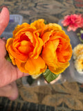 Double hair flower