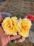 Double hair flower