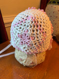 reproduction WWII era baby bonnet
