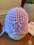 reproduction WWII era baby bonnet