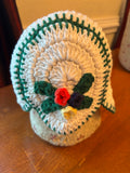 reproduction WWII era girls bonnet