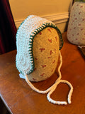 reproduction WWII era girls bonnet