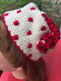 Polka dots hat