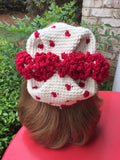 Polka dots hat