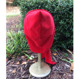 Velveteen hood
