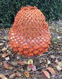 Leaf snood in pumpkin
