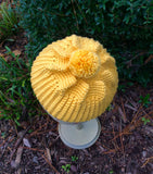 Crocheted hat