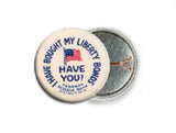 Reproduction WWI era pinback buttons
