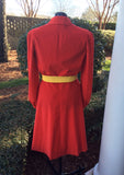 WWII era Reproduction dress made from a 1943 pattern