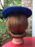 Reproduction crocheted hat