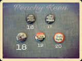 Reproduction WWII era pinback buttons
