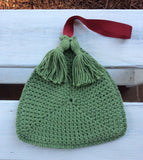 Purse in sage green