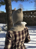 Crocheted hood