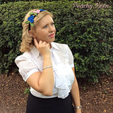 Reproduction crocheted headband