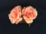 Double hair flower