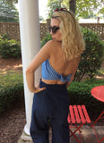 Reproduction halter top made from original 1930's pattern