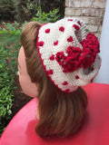 Polka dots hat