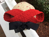 Crocheted hat
