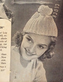 Crocheted hat