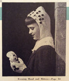 Crocheted hood