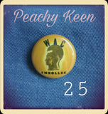 Reproduction WWII era pinback buttons