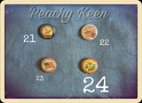 Reproduction WWII era pinback buttons